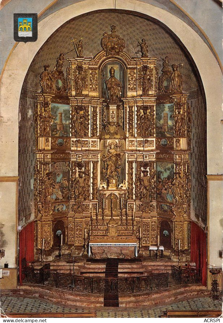 66 Collioure  Intérieur De L'église Le Maitre Autel  (Scan R/V) N°   63   \MT9128 - Collioure