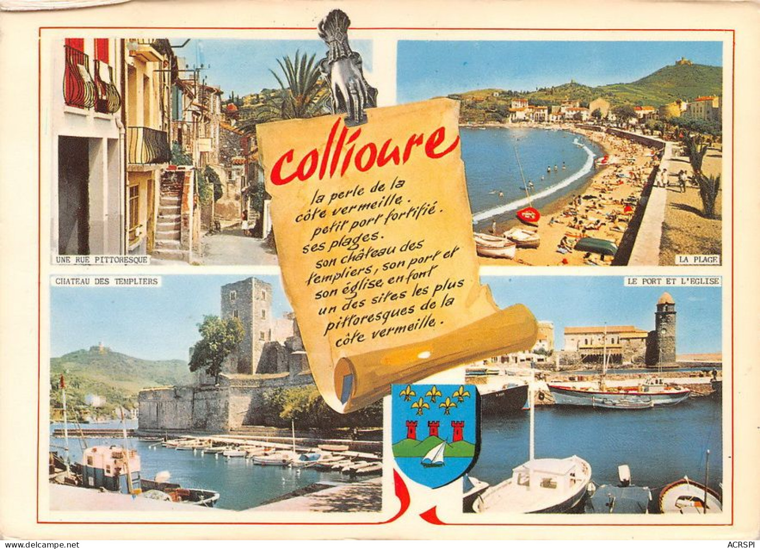 66 Collioure    (Scan R/V) N°   38   \MT9128 - Collioure