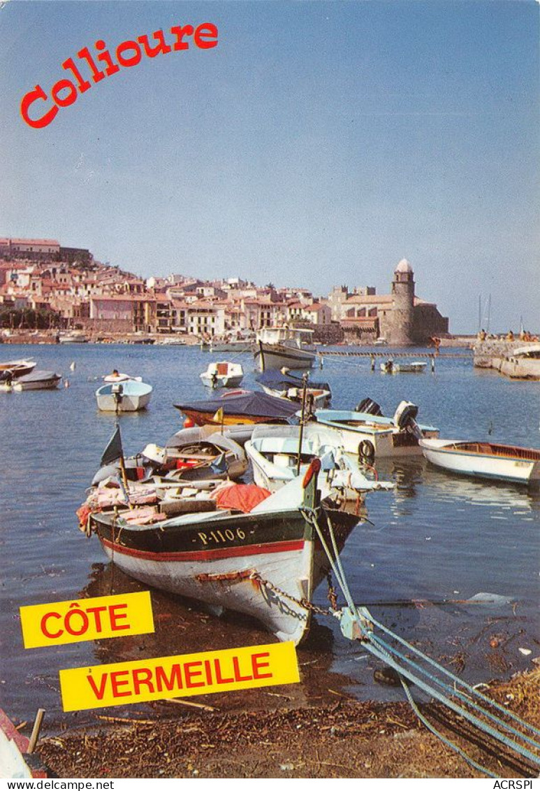 66 COLLIOURE  Les Barques De Pêche Sur La Cote Vermeille   (Scan R/V) N°   38   \MT9127 - Collioure