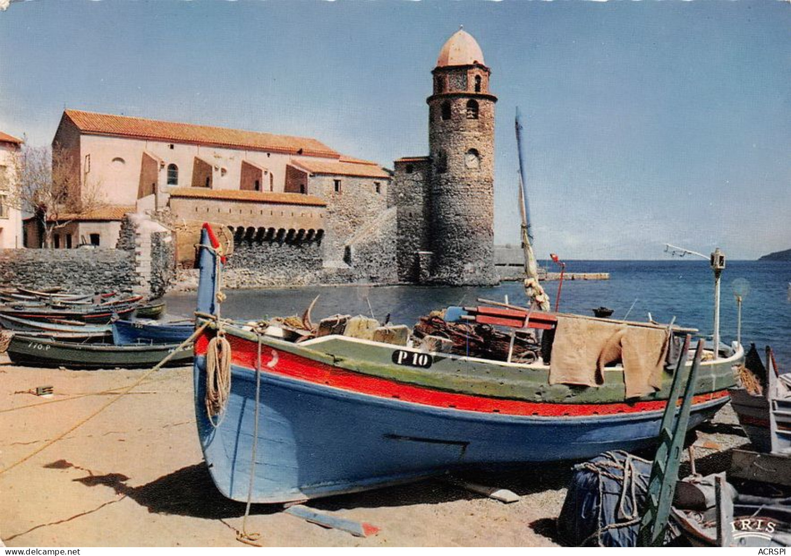 66 COLLIOURE  Les Barques De Pêche Au Lamparo  (Scan R/V) N°   33   \MT9127 - Collioure