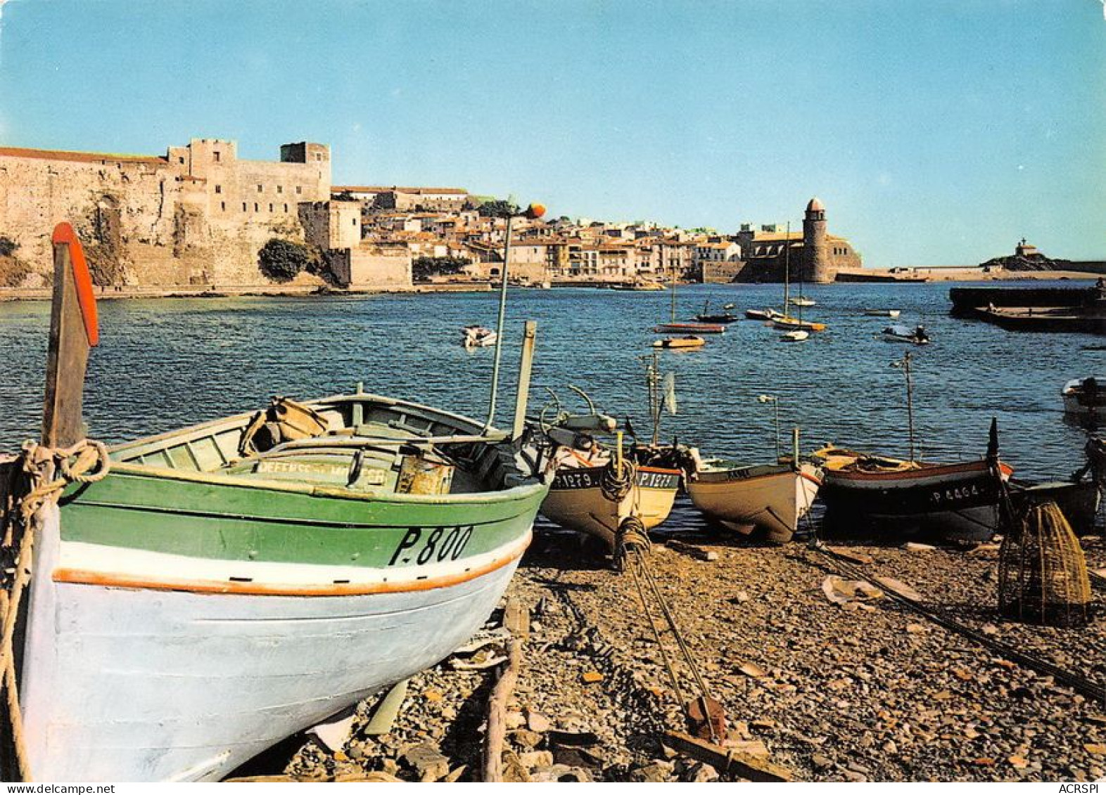 66 COLLIOURE  Les Barques De Pêche Célèbre Port De Pêche    (Scan R/V) N°   40   \MT9127 - Collioure