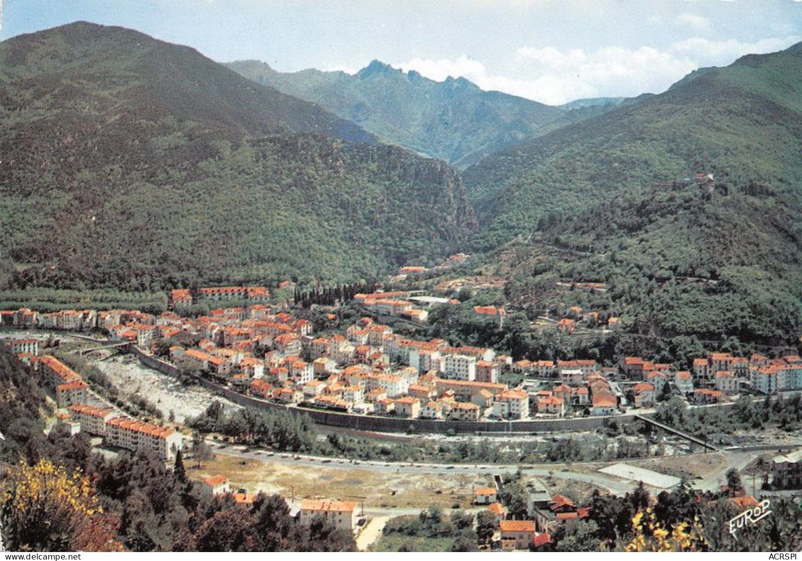 66 Amélie-les-Bains-Palalda  Vue Générale Panoramique (Scan R/V) N°   25   \MT9125 - Ceret