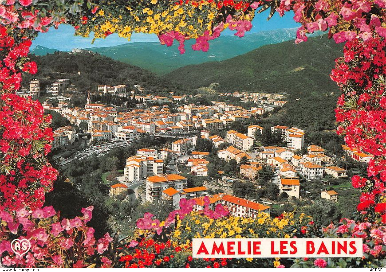 66 Amélie-les-Bains-Palalda  Vue Générale Aérienne  (Scan R/V) N°   51   \MT9125 - Ceret