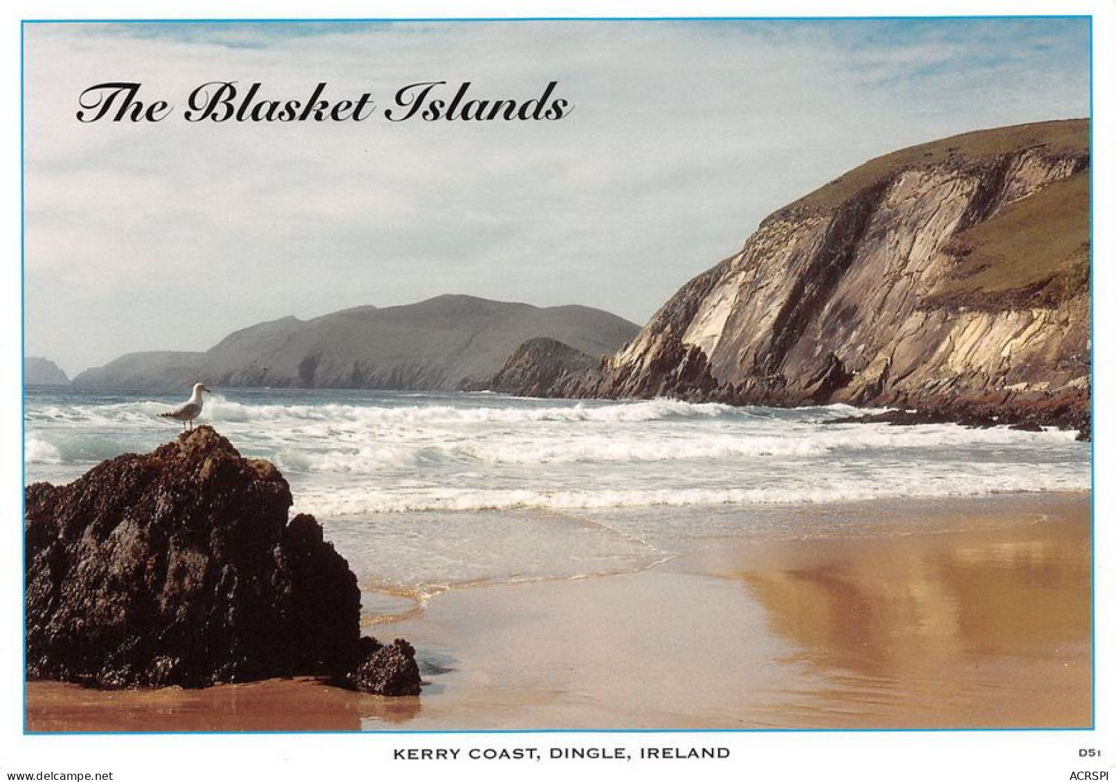 The Blasket Islands  Na Blascaodaí  DINGLE   KERRY COAST  IRELAND An Cró Mór   (Scan R/V) N°   29  \MT9134 - Kerry