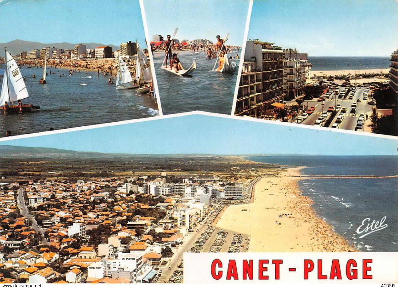 66  CANET-PLAGE Vue Générale   (Scan R/V) N°   17   \MT9134 - Canet Plage