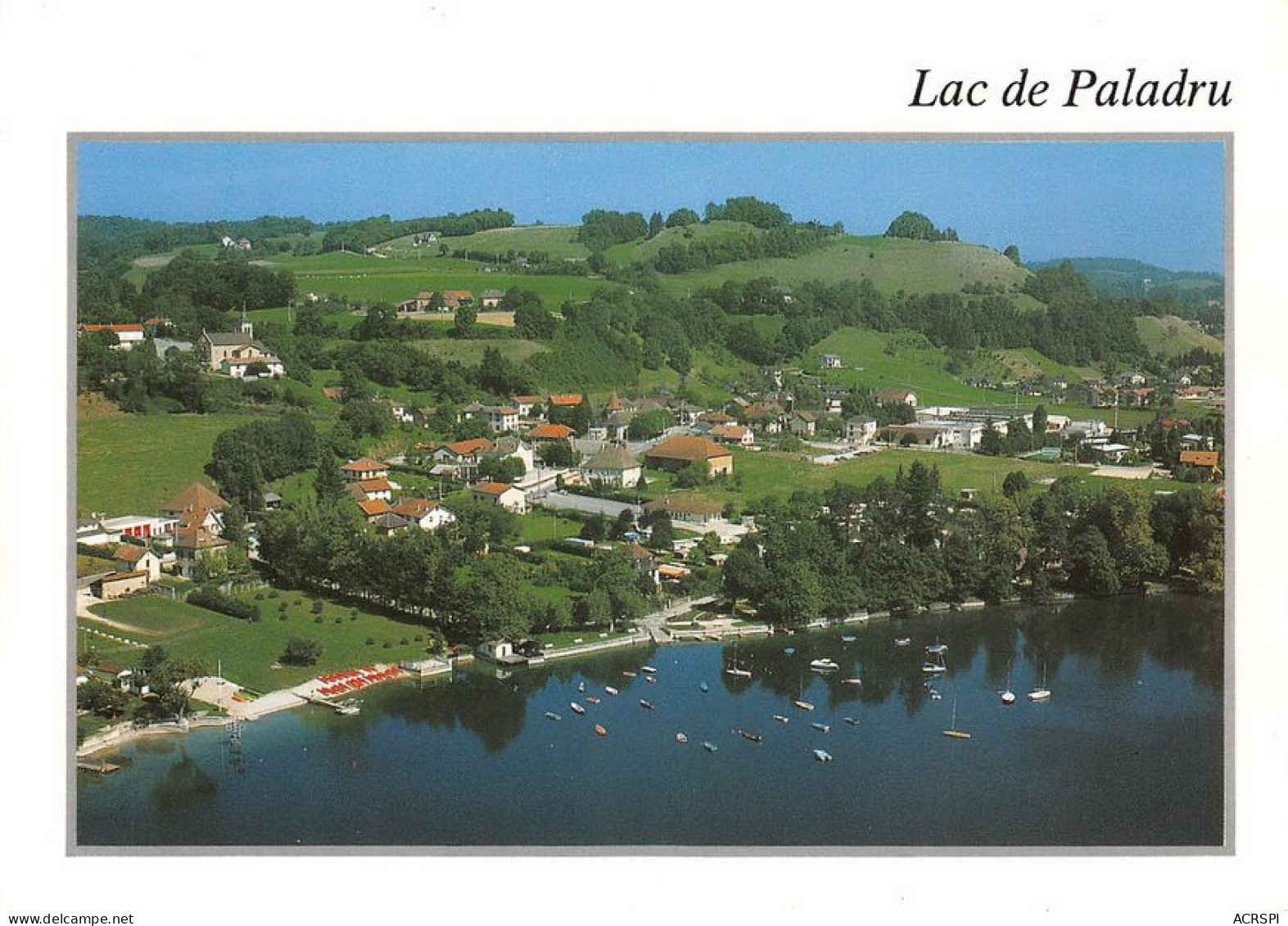 38  Lac De Paladru   (Scan R/V) N°  36   \MT9151 - Voiron