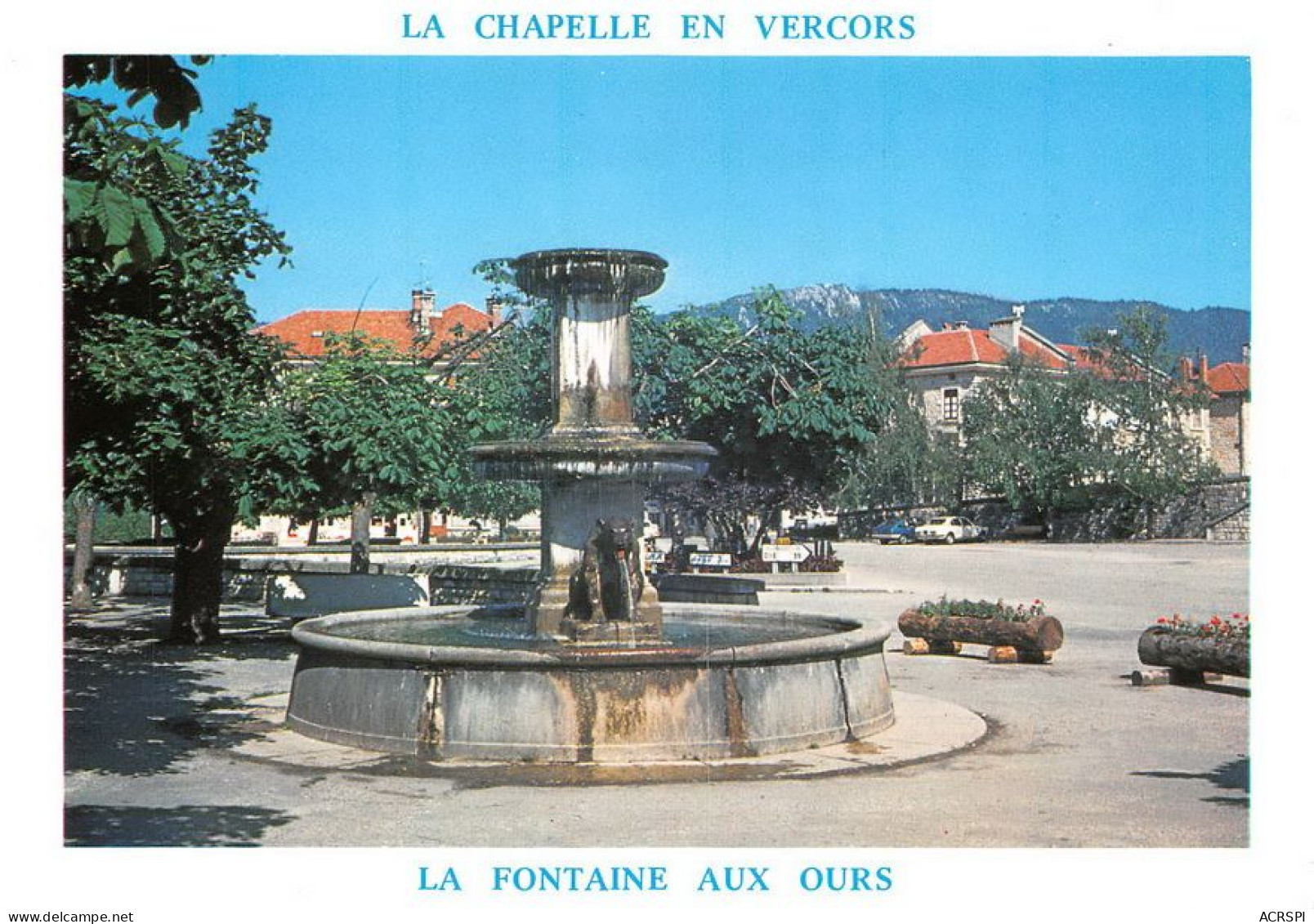 26  La Chapelle-en-Vercors  La Fontaine Aux Ours  (Scan R/V) N°  24   \MT9151 - Romans Sur Isere