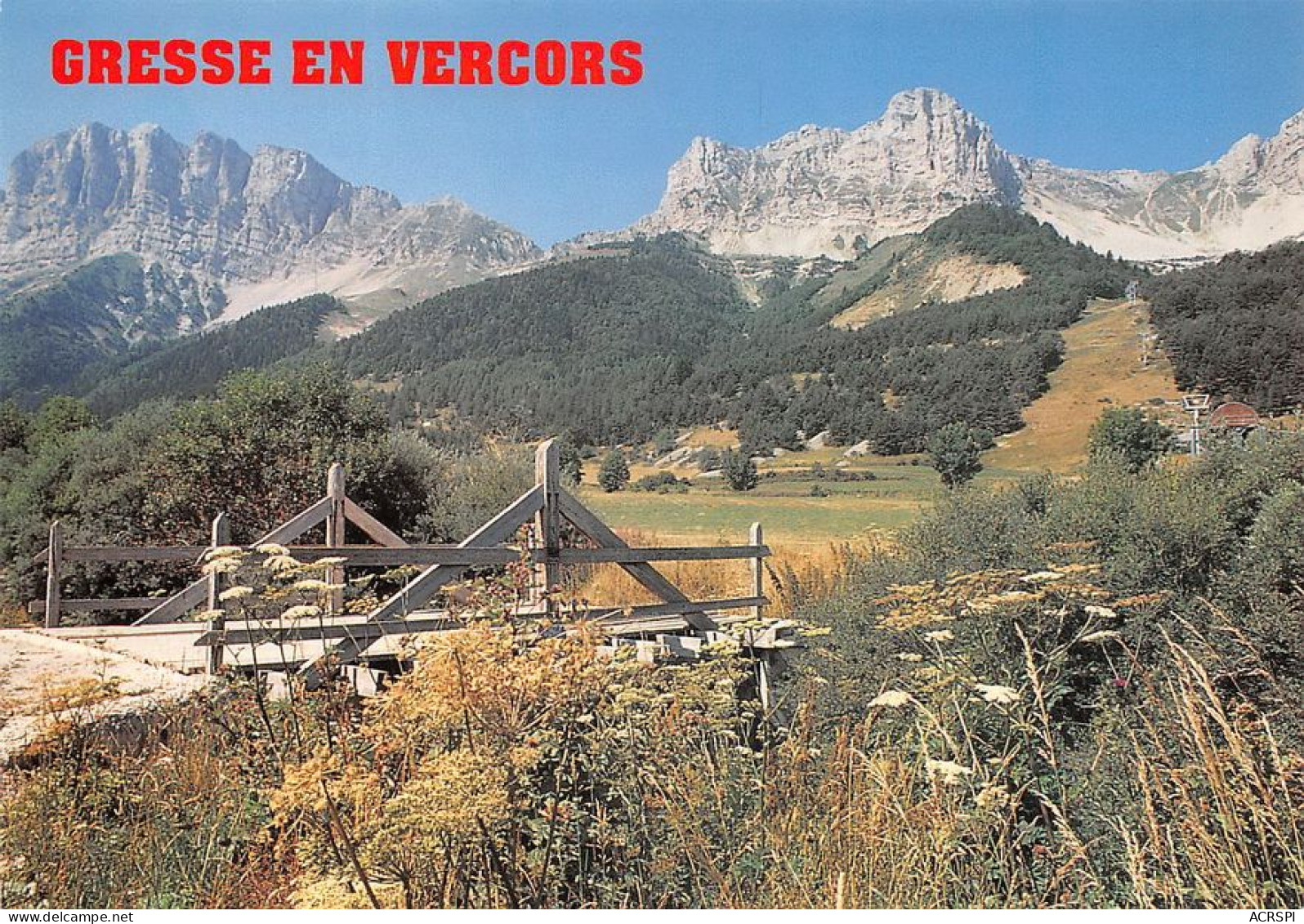 38  Gresse-en-Vercors  Le Petit Pont    (Scan R/V) N°  27   \MT9151 - Grenoble