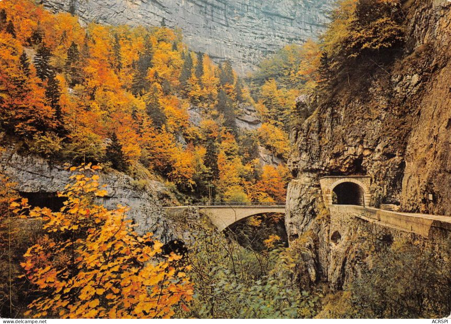 38  Rencurel  Les Gorges De La Bourne Pont De La Goule Noire  (Scan R/V) N°   50   \MT9150 - Villard-de-Lans