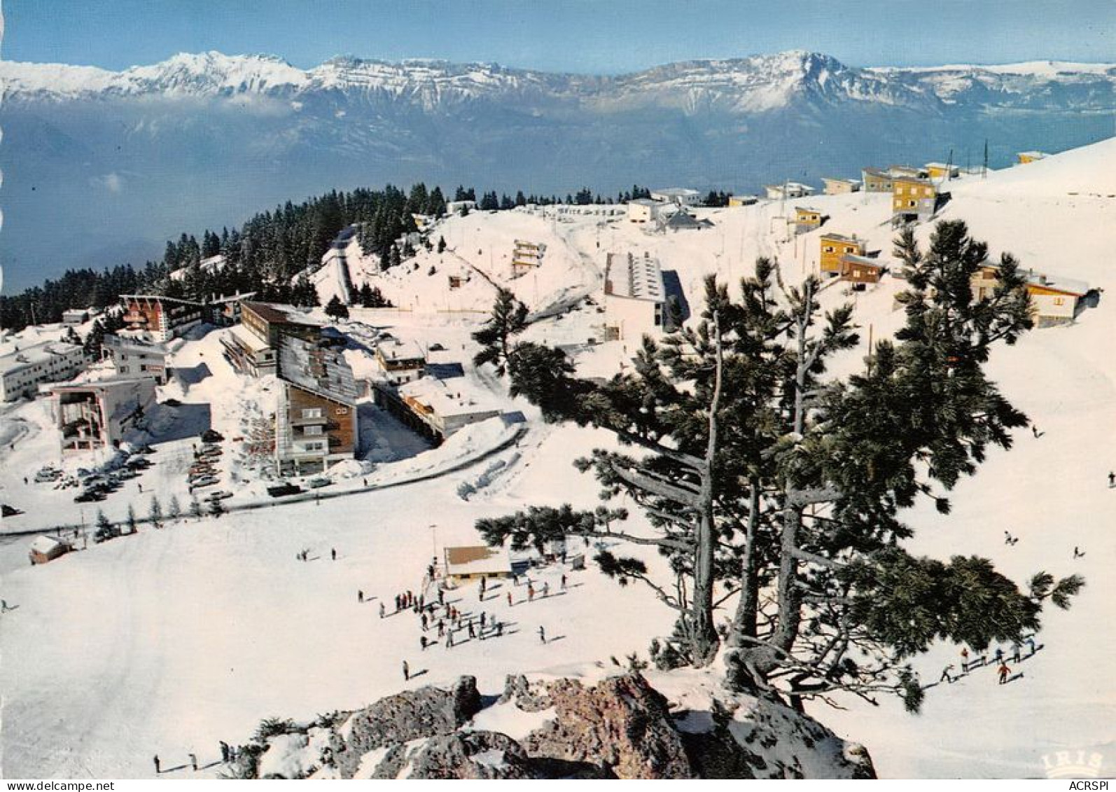 38  Chamrousse Ensemble De La Station Olympique Et Chaine Du VERCORS  (Scan R/V) N°   32   \MT9148 - Chamrousse