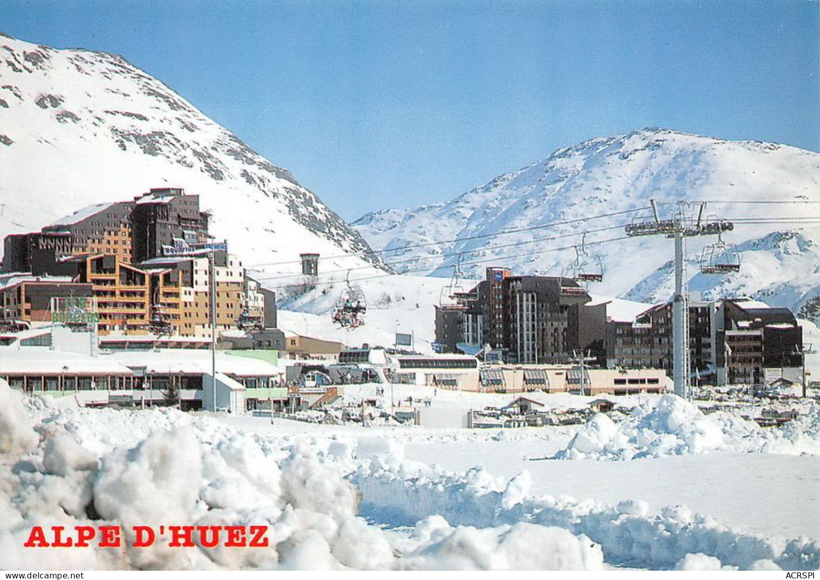 38  L'Alpe D'Huez  Les BERGERS Le Club-Méditérranée Et Club Aquarius  (Scan R/V) N°   35   \MT9144 - Bourg-d'Oisans