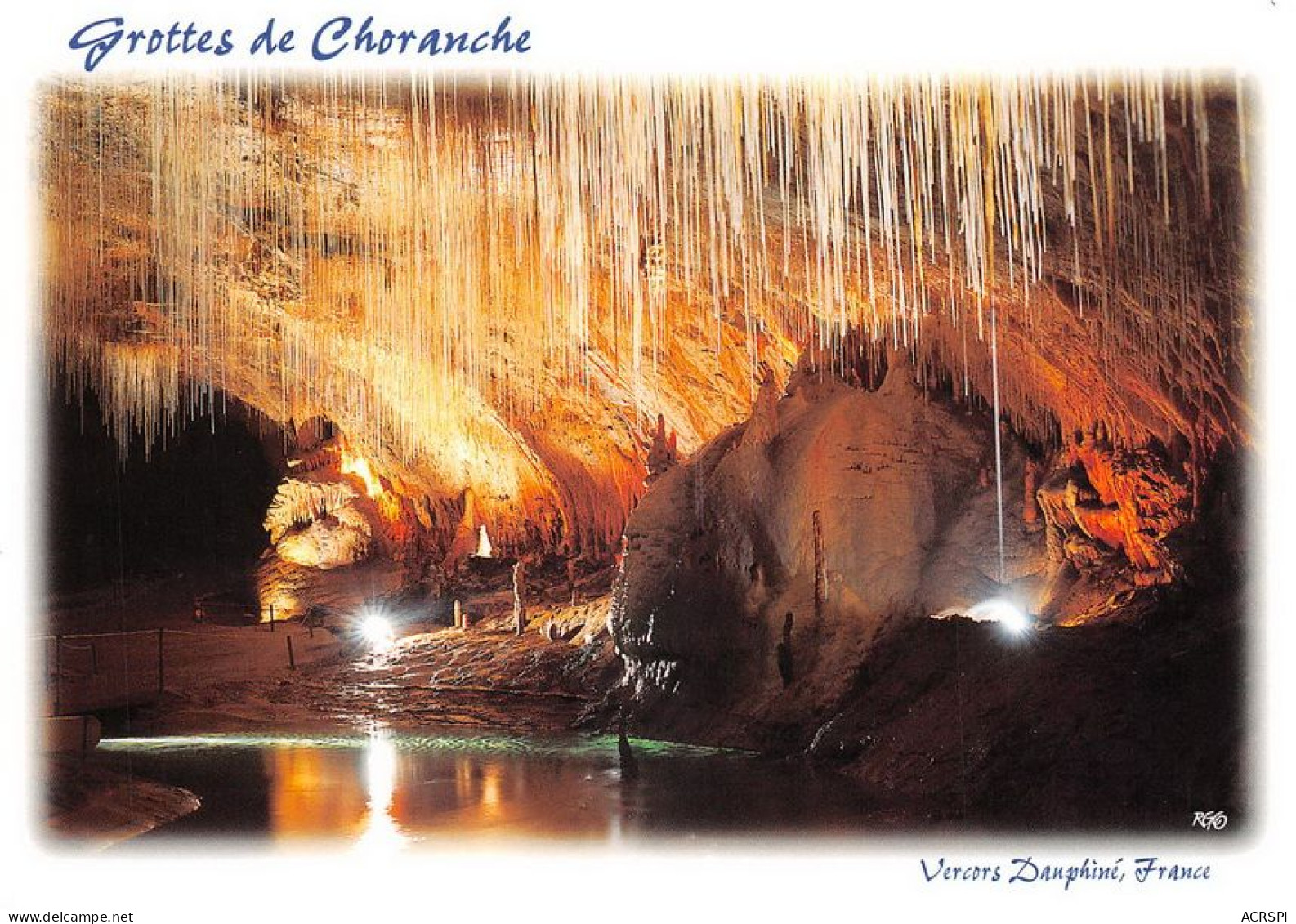 Lot De 30 Cartes Des Grottes De Choranche En Isère Cartes Vierges Non Circulées            (Scan R/V) N°   2   \MT9149 - Chartreuse