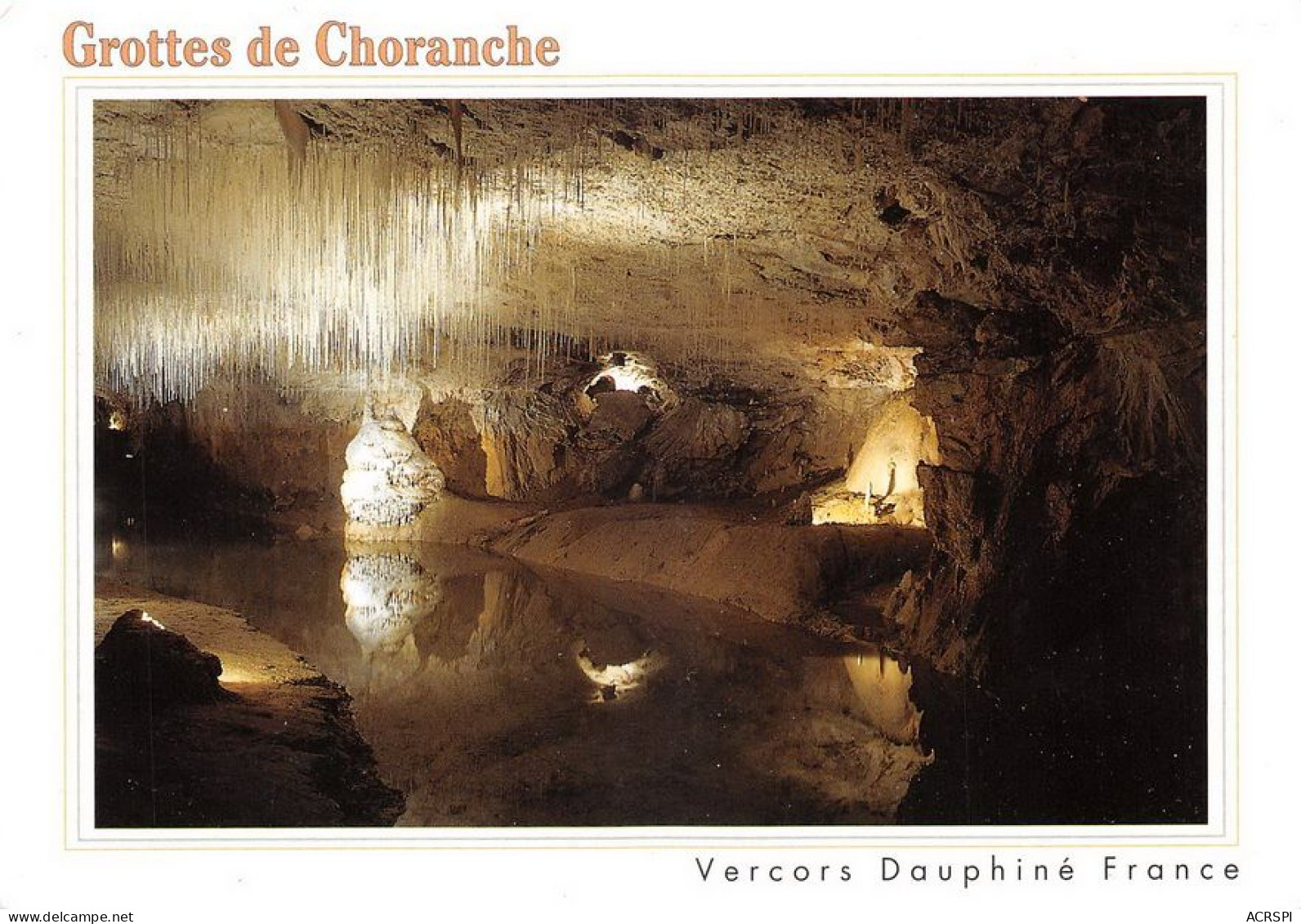 lot de 30 cartes des Grottes de Choranche en Isère cartes vierges non circulées            (Scan R/V) N°   2   \MT9149