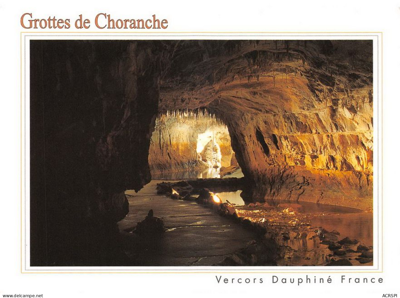 lot de 30 cartes des Grottes de Choranche en Isère cartes vierges non circulées            (Scan R/V) N°   2   \MT9149