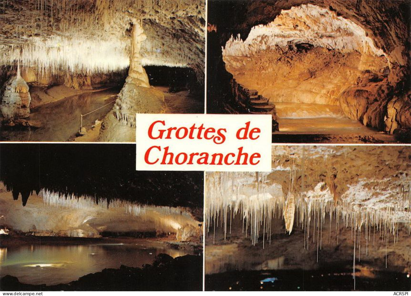 lot de 30 cartes des Grottes de Choranche en Isère cartes vierges non circulées            (Scan R/V) N°   2   \MT9149