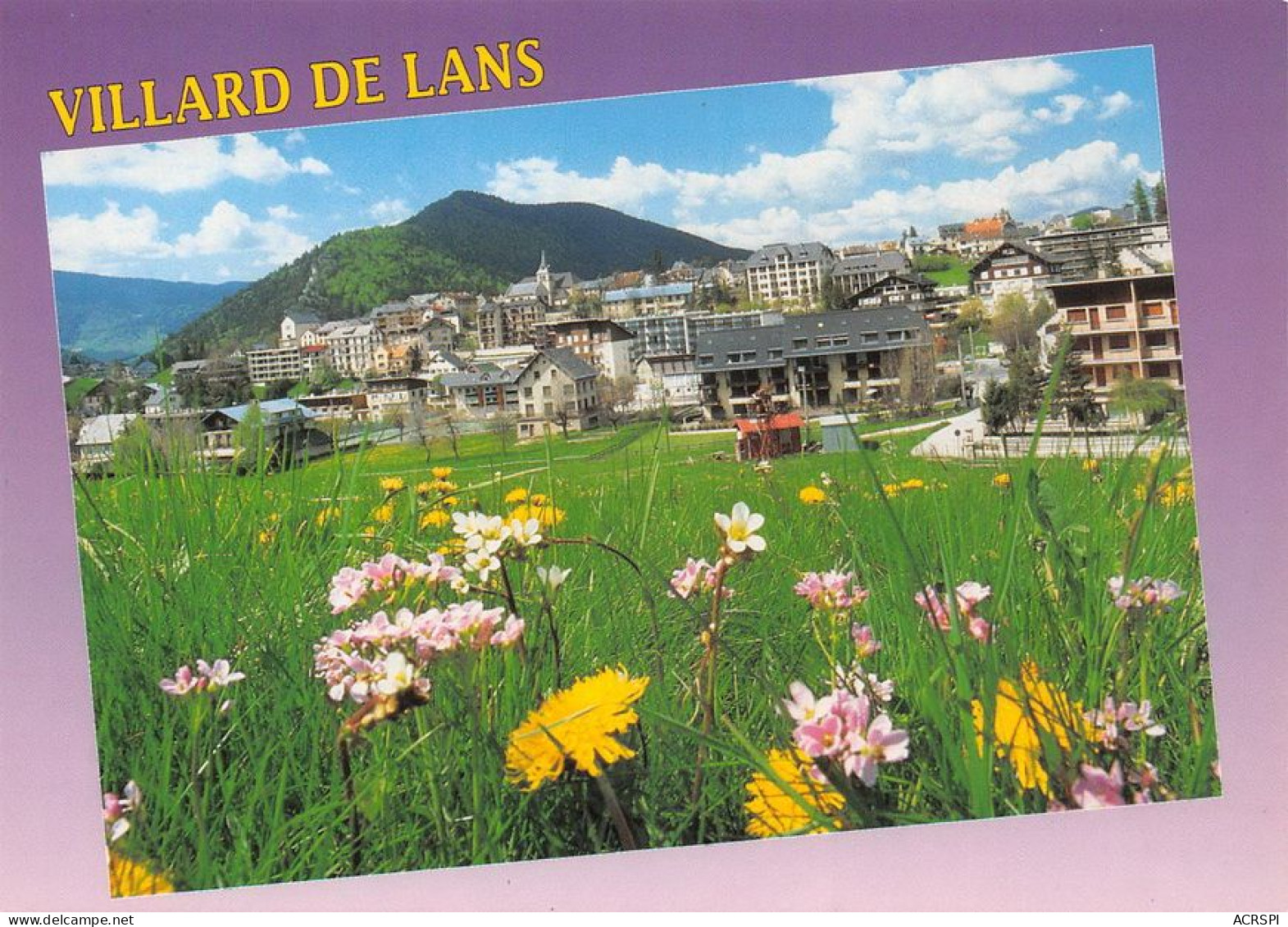 38  Villard-de-Lans  Vue Partielle De La Station  (Scan R/V) N°   15  \MT9143 - Villard-de-Lans