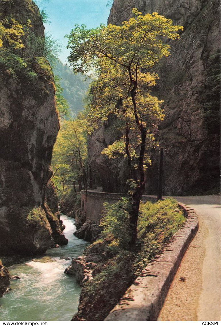 38 Pont-en-Royans  La Route De Villard-de-LANS Et Gorge De La Bourne     (Scan R/V) N°   22   \MT9142 - Pont-en-Royans