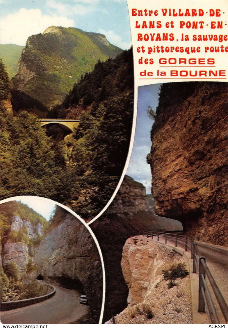 38 Pont-en-Royans  Grands Goulets  Et Gorges De La Bourne (Scan R/V) N°   26   \MT9142 - Pont-en-Royans