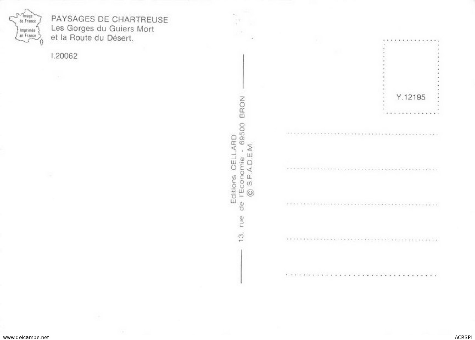 lot de 28 cartes de la Chartreuse en Isère cartes vierges non circulée               (Scan R/V) N°   1   \MT9149