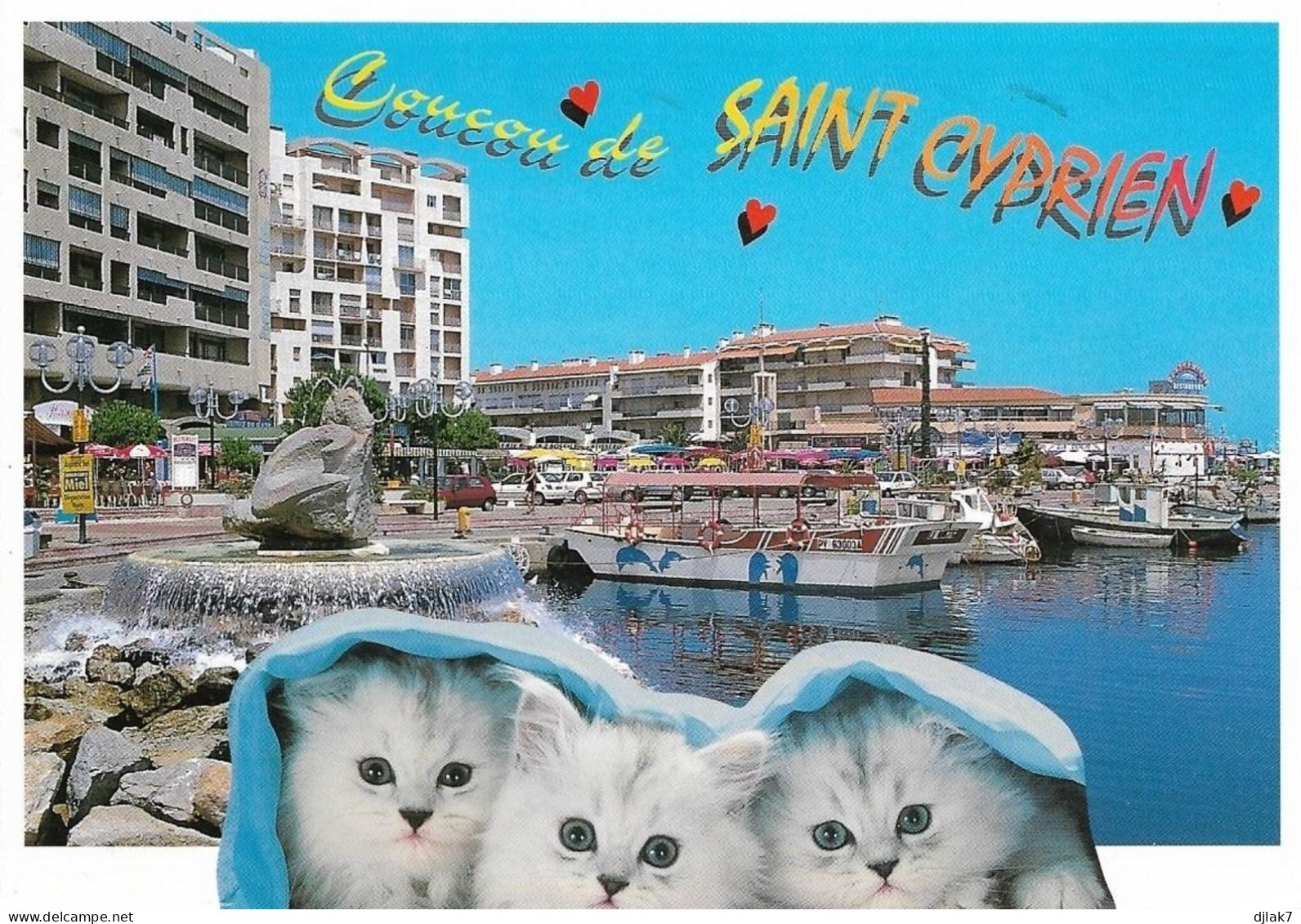 66 Saint Cyprien Au Bord De La Méditerranée Avec Petits Chats - Saint Cyprien