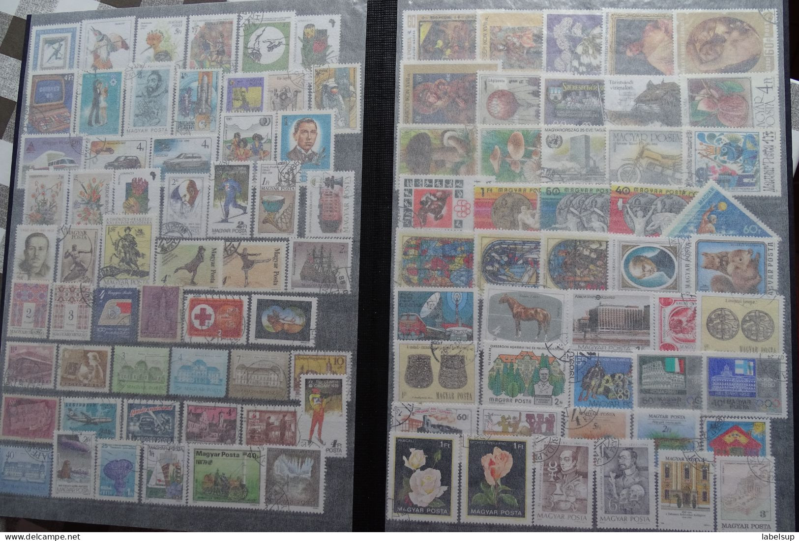 album de timbres de Hongrie, à voir les photos