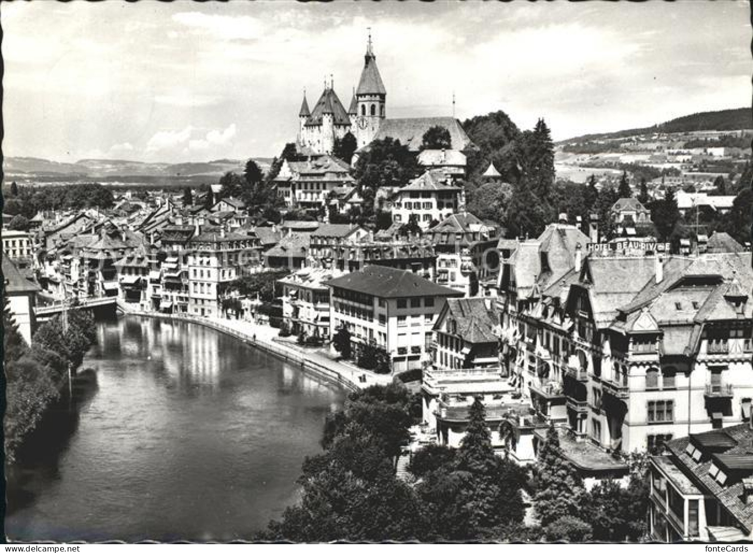 11639345 Thun Schloss Stadtkirche Thun - Autres & Non Classés