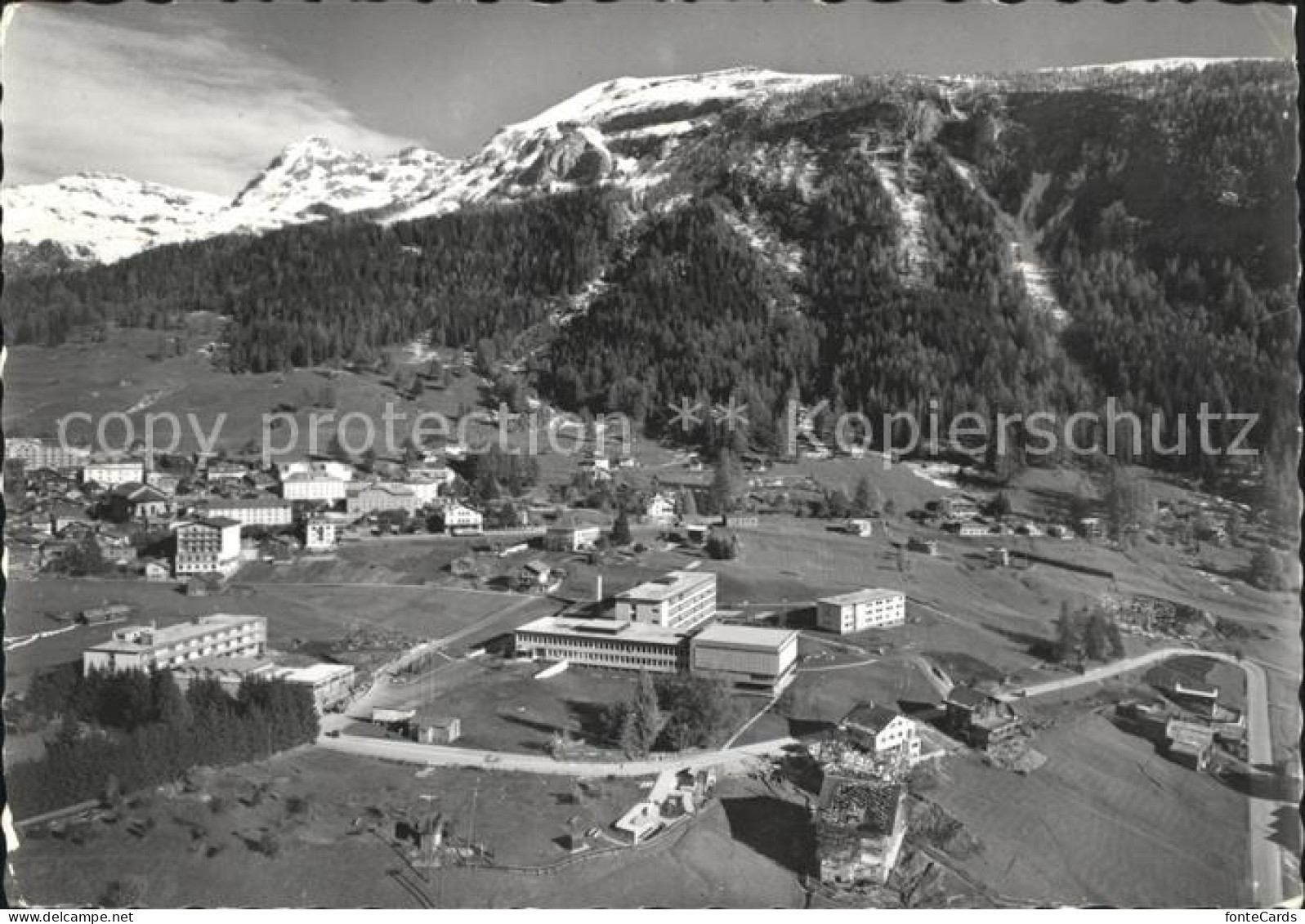 11639209 Leukerbad Fliegeraufnahme Rheumaklinik Leukerbad - Other & Unclassified