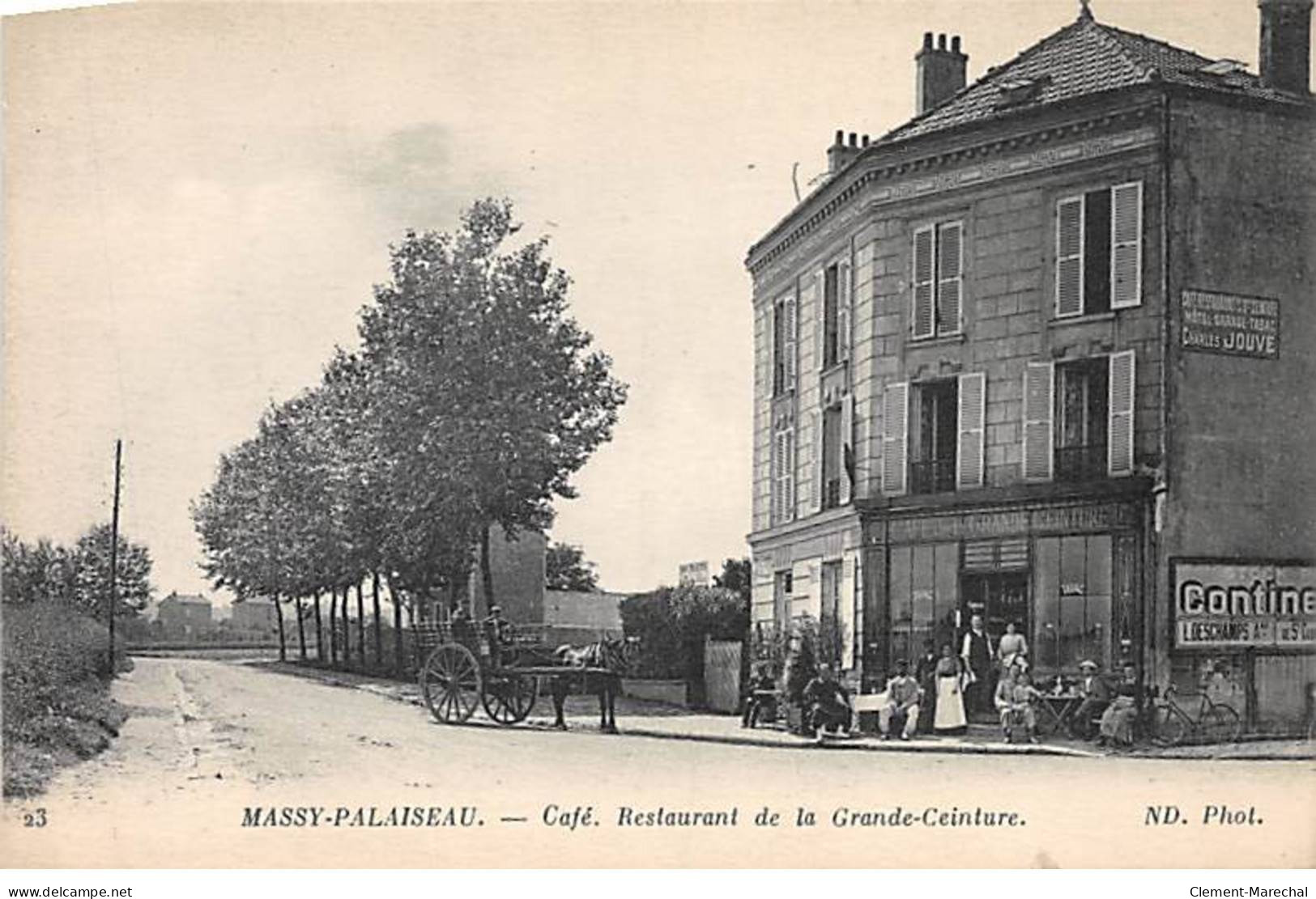 MASSY - PALAISEAU - Café - Restaurant De La Grande Ceinture - Très Bon état - Massy