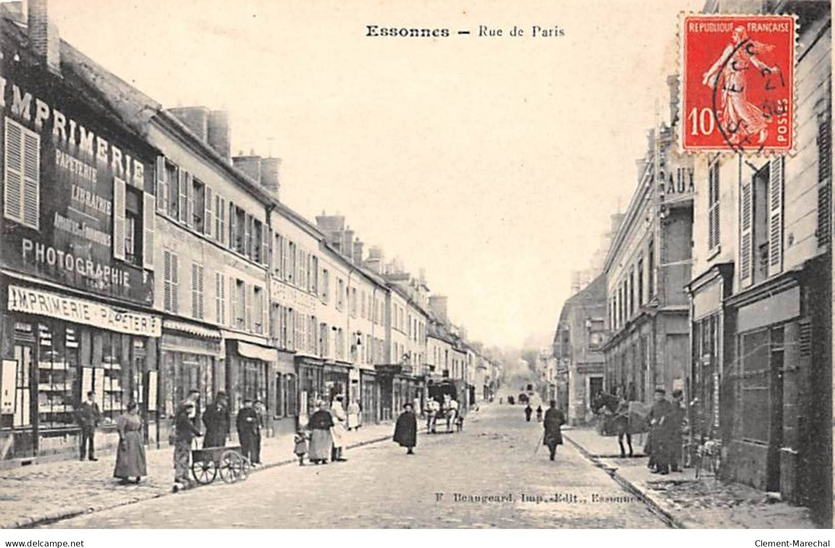 ESSONNES - Rue De Paris - Très Bon état - Essonnes