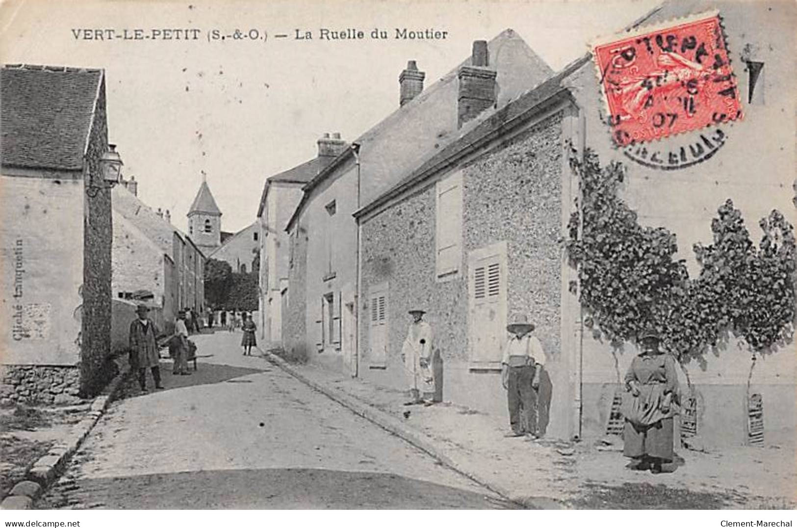 VERT LE PETIT - La Ruelle Du Moutier - état - Vert-le-Petit