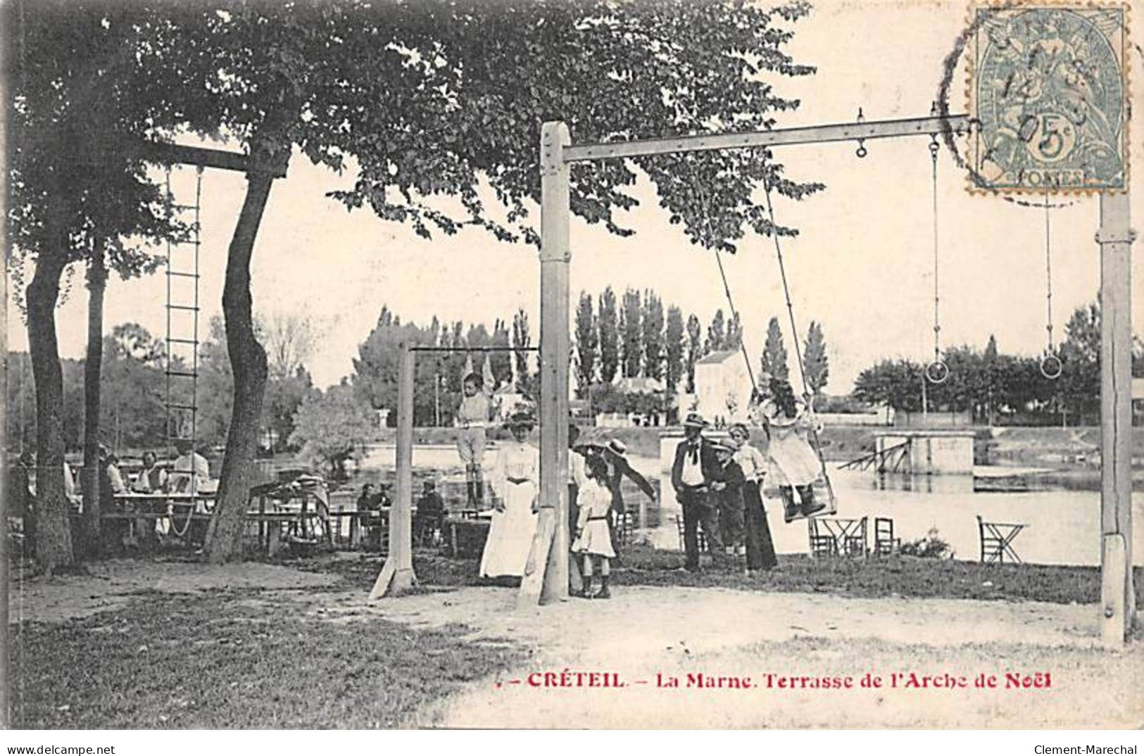 CRETEIL - La Marne - Terrasse De L'Arche De Noël - Très Bon état - Creteil