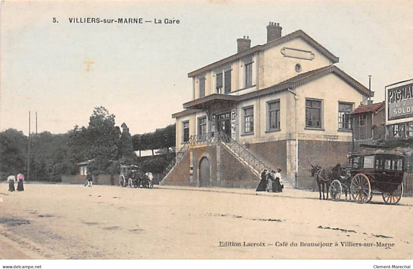 VILLIERS SUR MARNE -La Gare - Très Bon état - Villiers Sur Marne