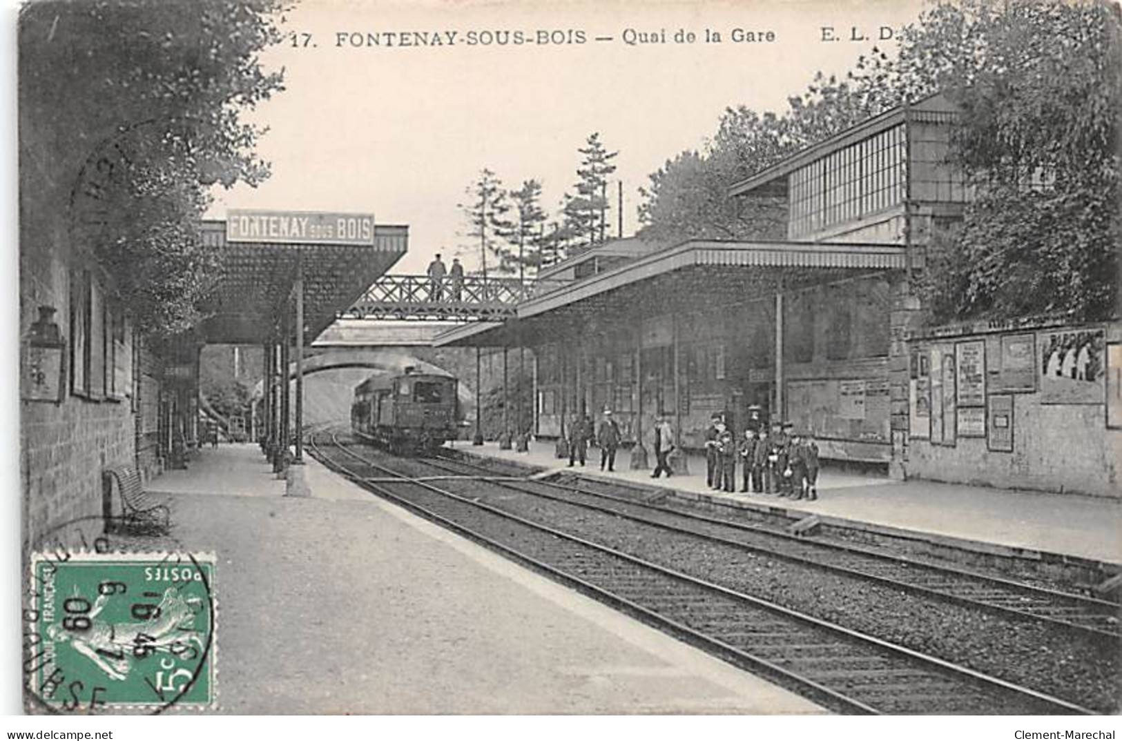 FONTENAY SOUS BOIS - Quai De La Gare - Très Bon état - Fontenay Sous Bois