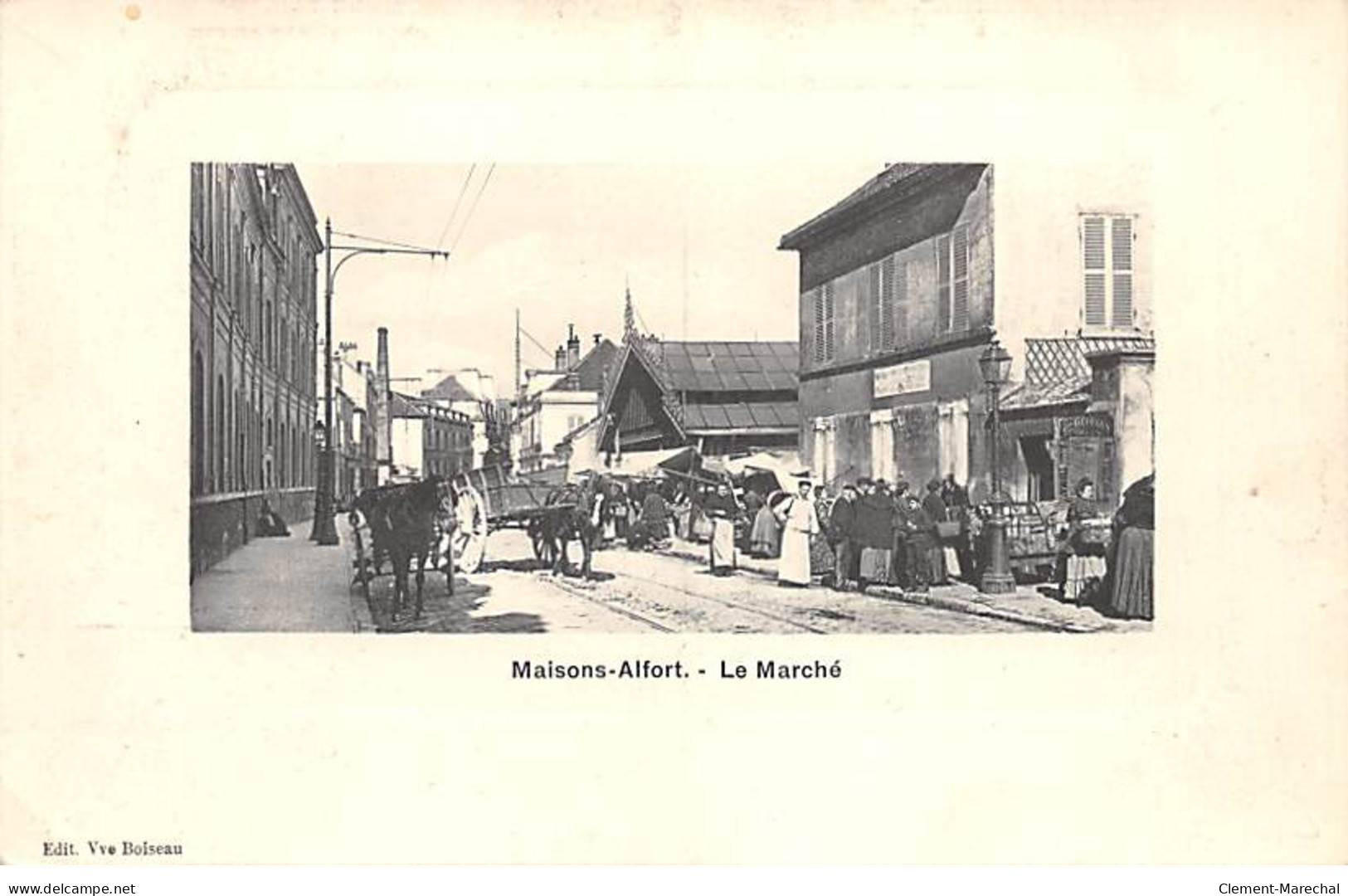 MAISONS ALFORT - Le Marché - état - Maisons Alfort