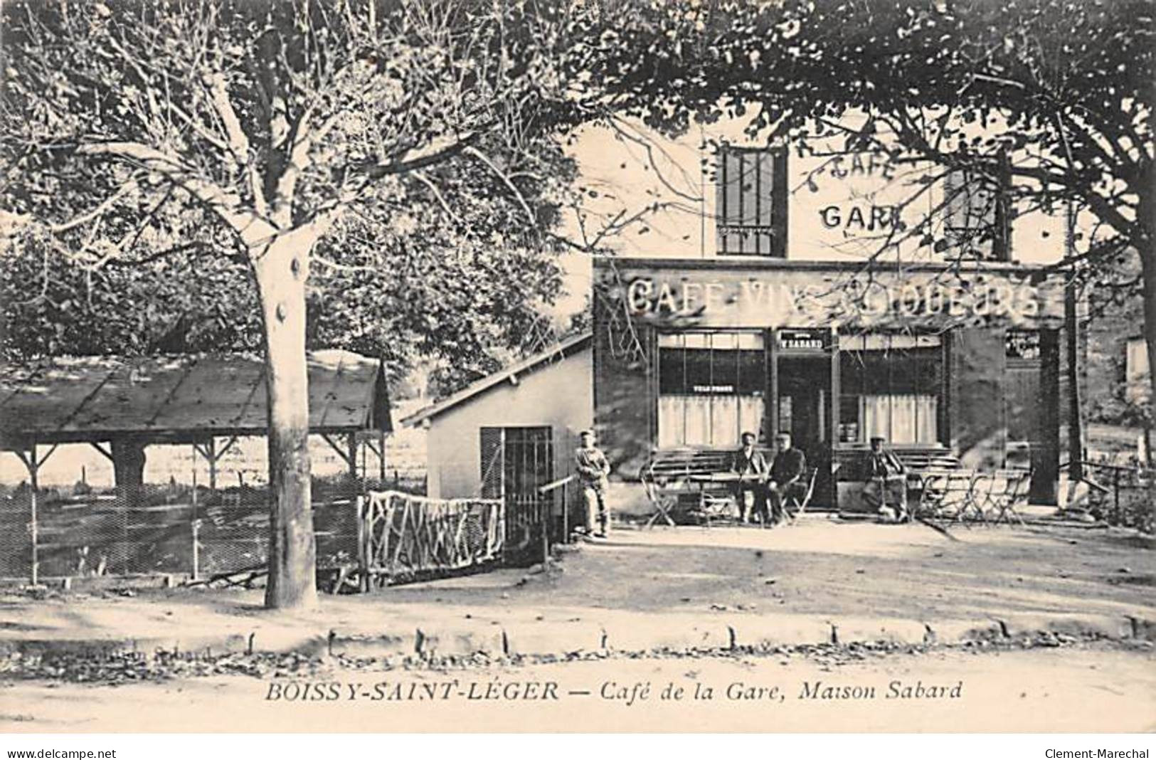 BOISSY SAINT LEGER - Café De La Gare - Maison Sabard - Très Bon état - Boissy Saint Leger