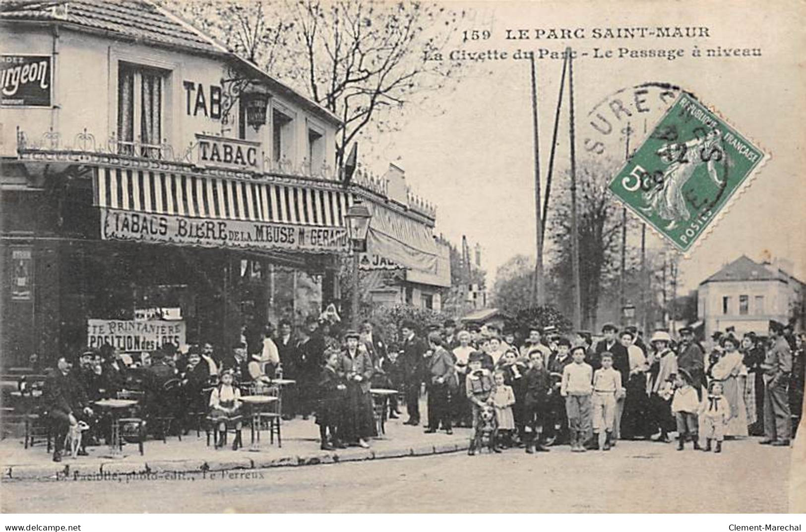 LE PARC SAINT MAUR - La Civette Du Parc - Le Passage à Niveau - Très Bon état - Saint Maur Des Fosses