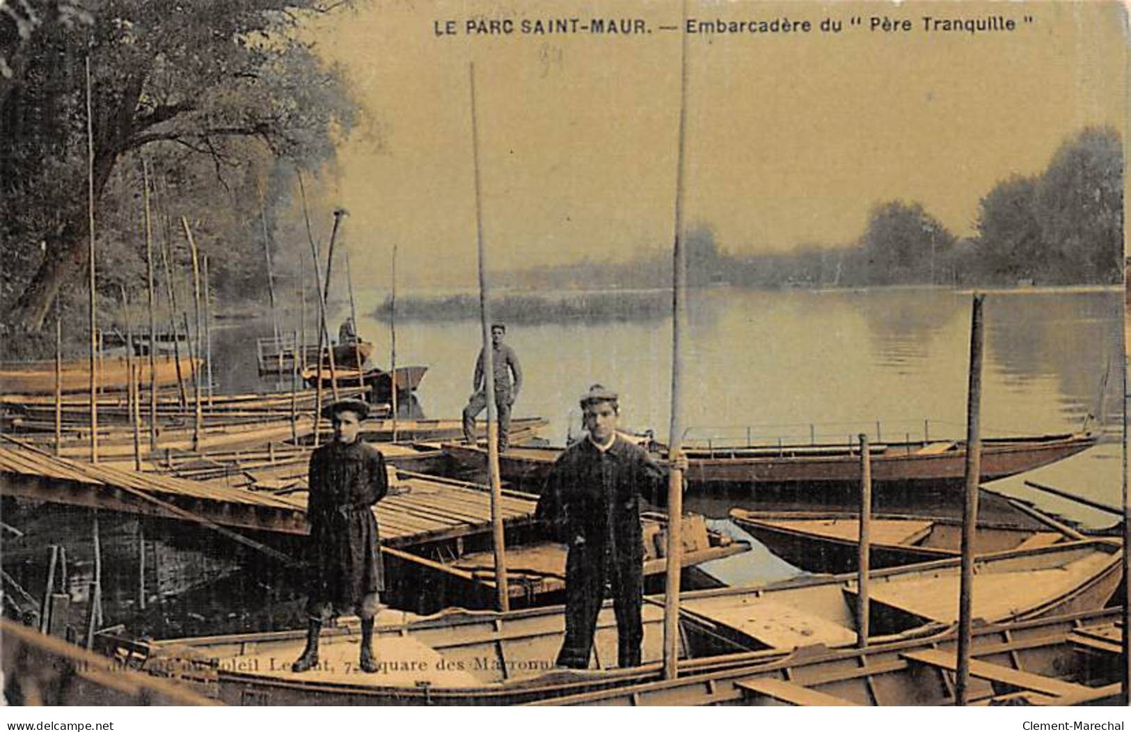 LE PARC SAINT MAUR - Ambarcadère Du " Père Tranquille " - état - Saint Maur Des Fosses