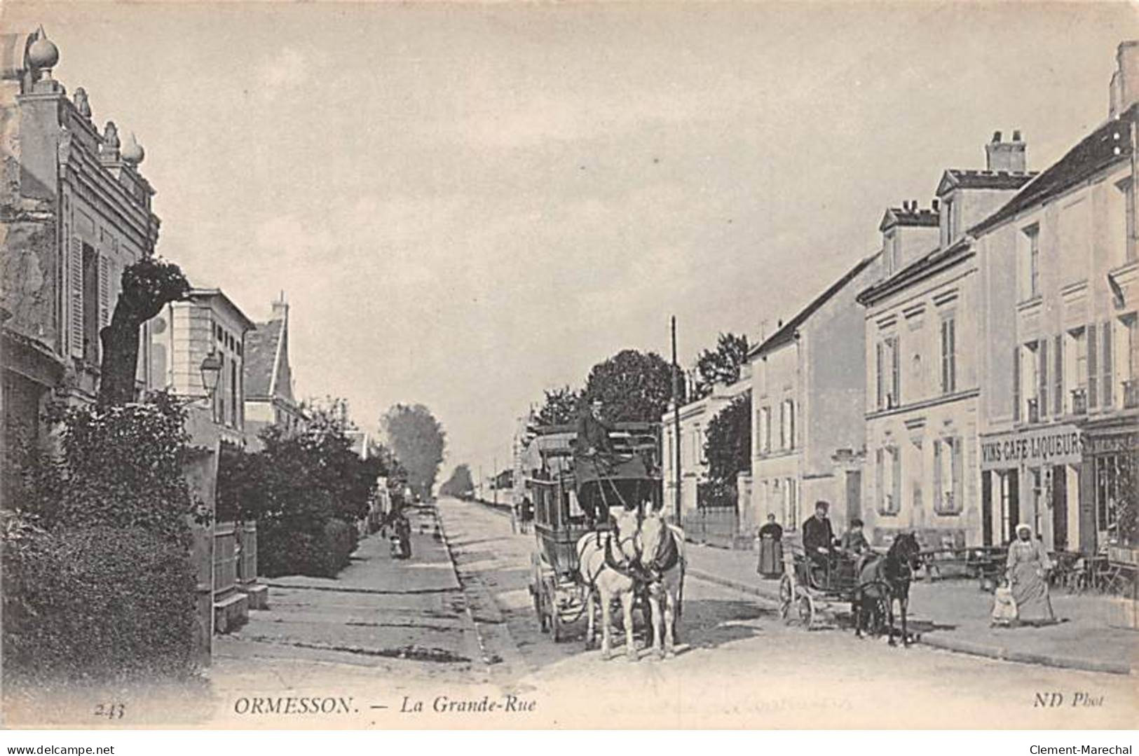 ORMESSON - La Grande Rue - Très Bon état - Ormesson Sur Marne