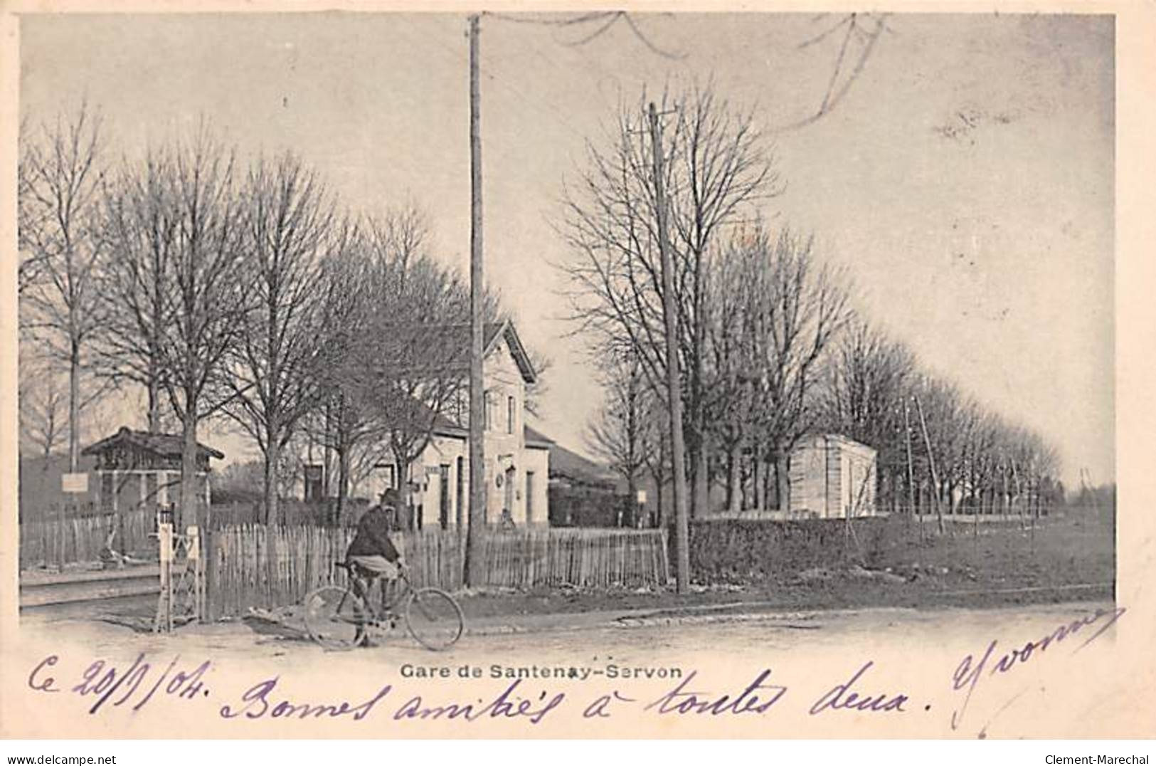 Gare De SANTENAY SERVON - Très Bon état - Sonstige & Ohne Zuordnung