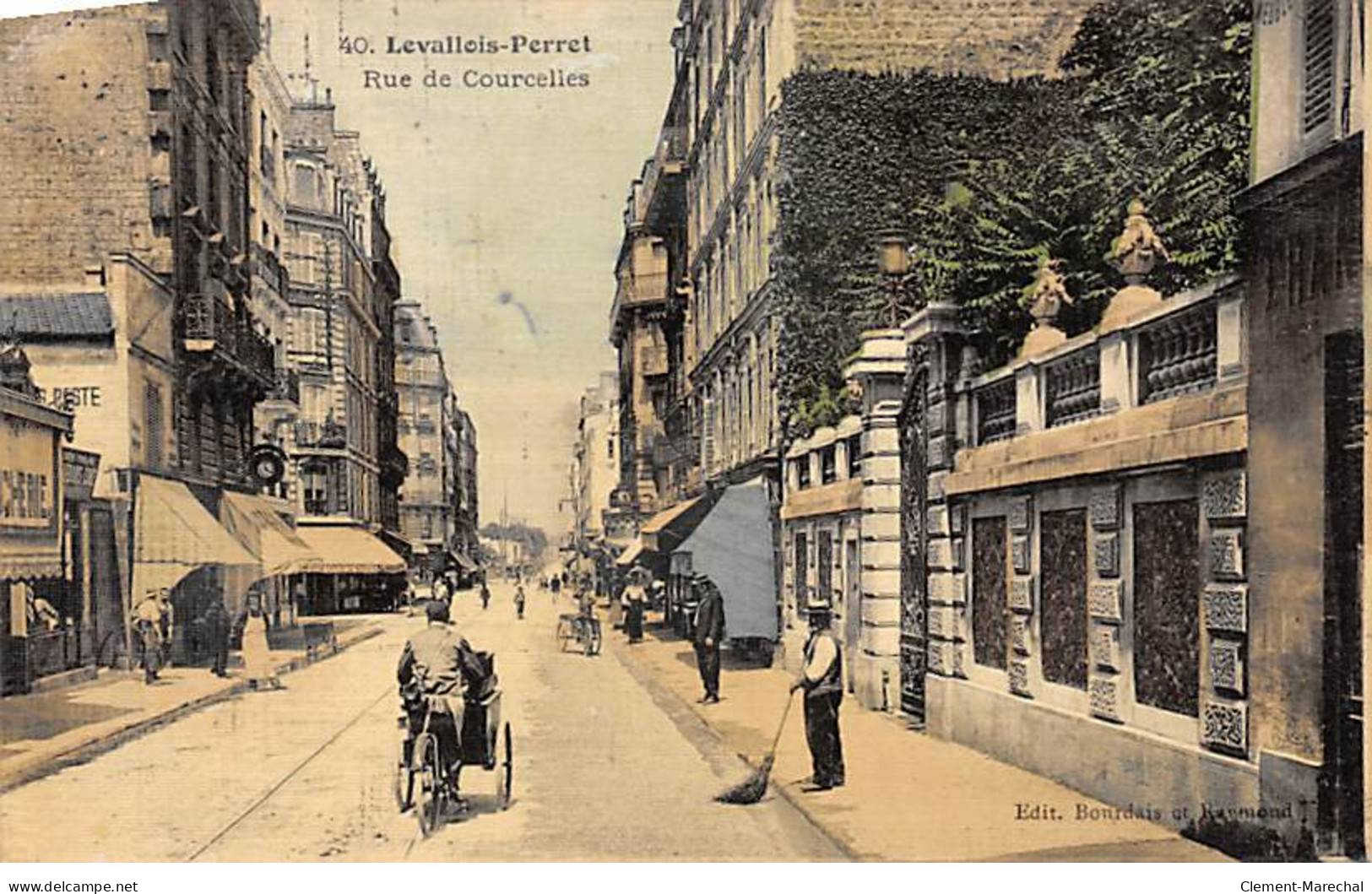 LEVALLOIS PERRET - Rue De Courcelles - état - Levallois Perret