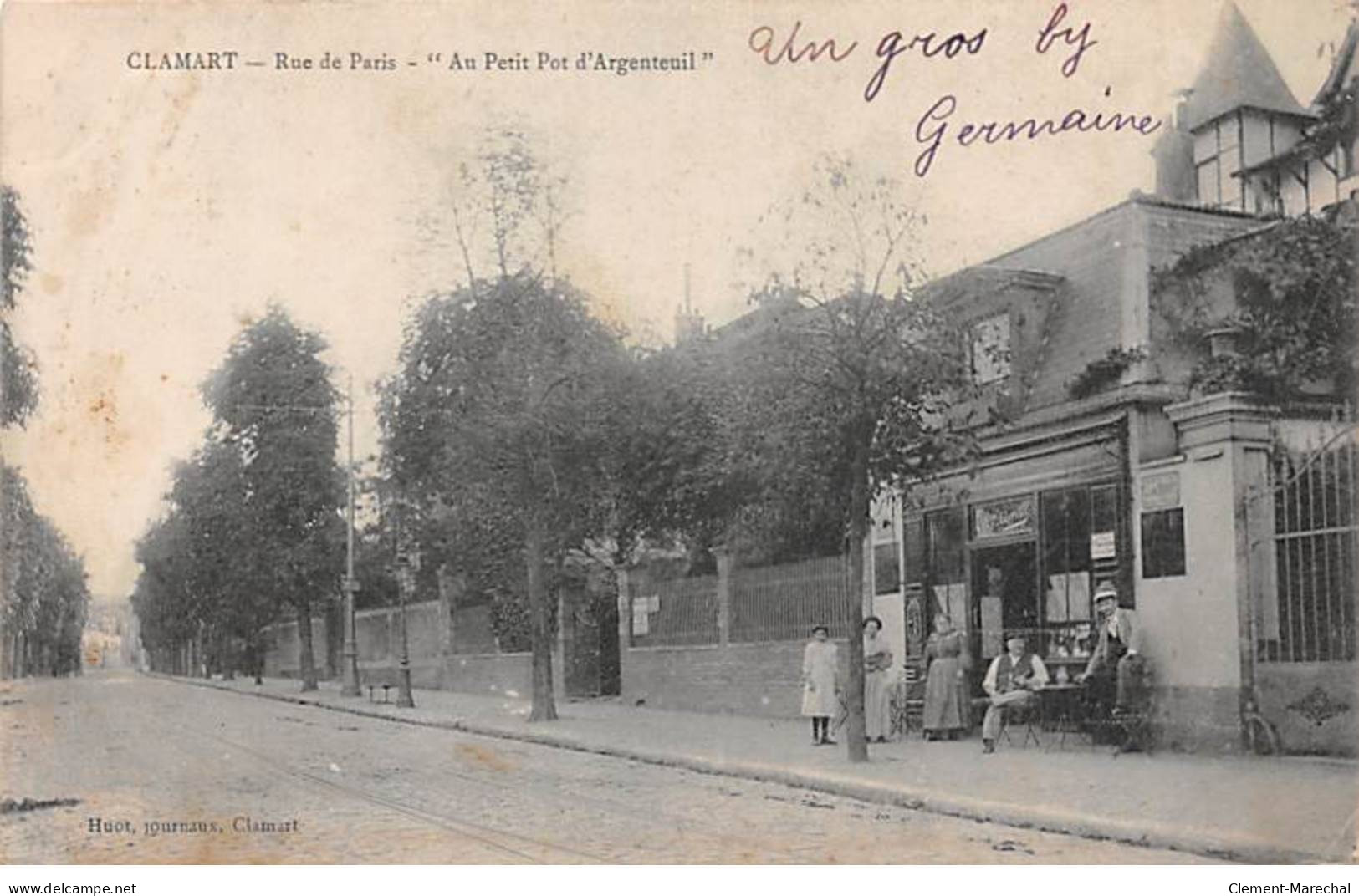 CLAMART - Rue De Paris - " Au Petit Pot D'Argenteuil " - état - Clamart