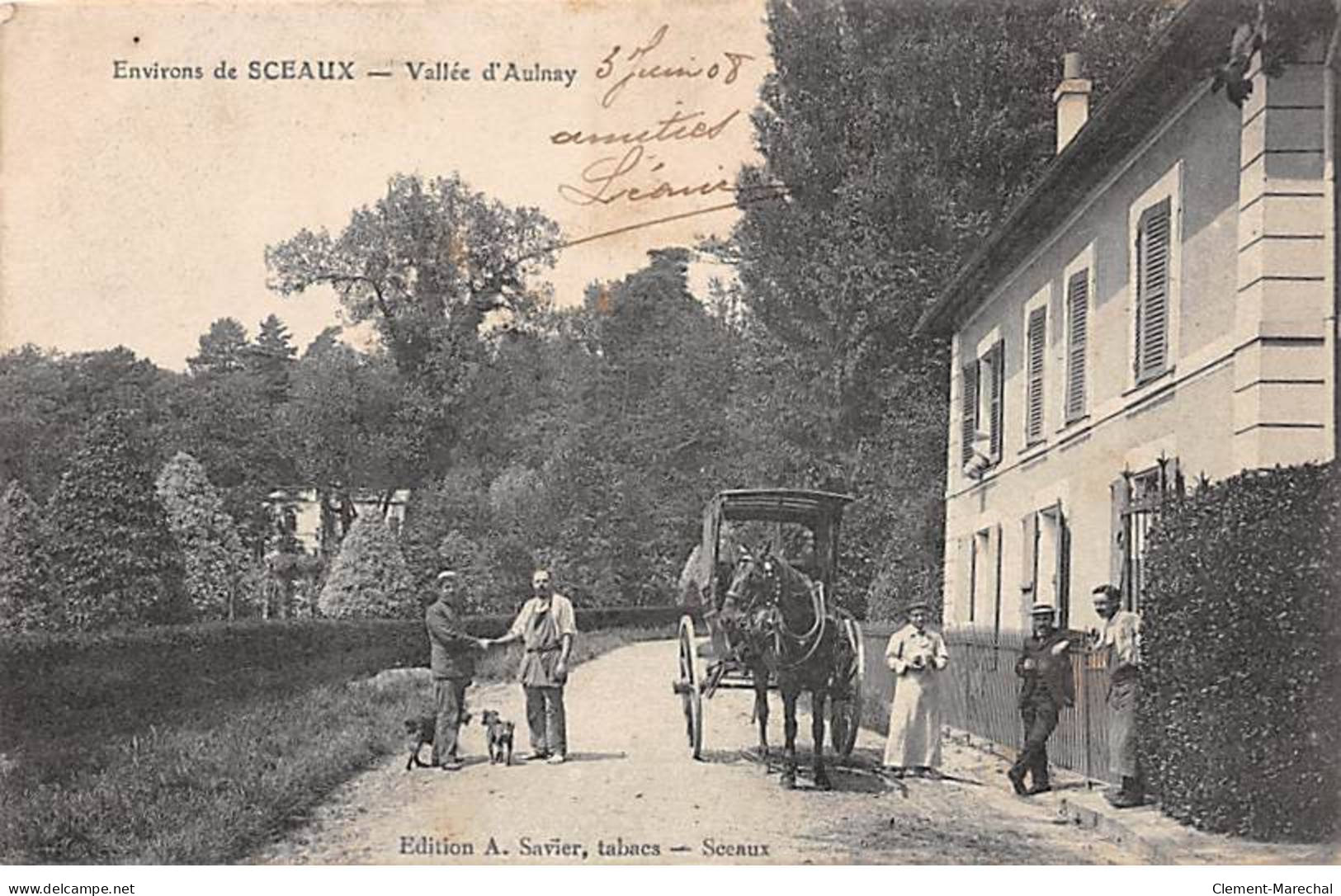 Environs De SCEAUX - Vallée D'Aulnay - état - Sceaux