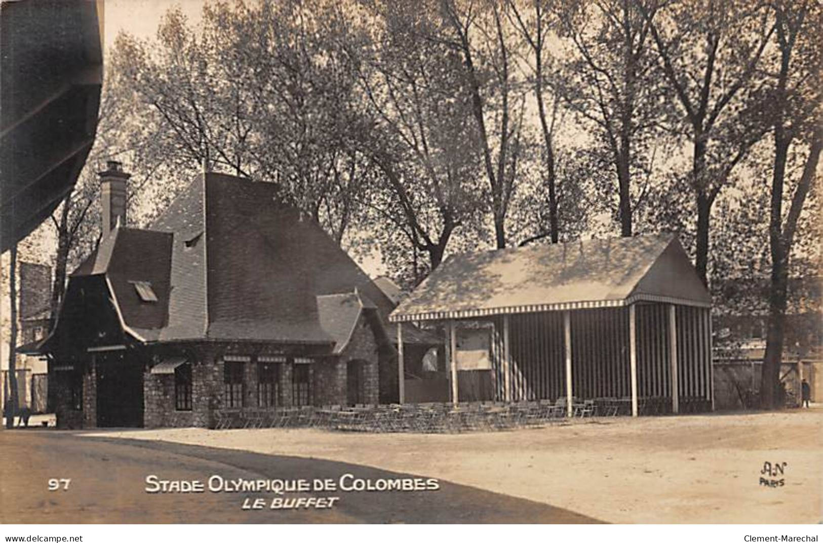 Stade Olympique De COLOMBES - Le Buffet - Très Bon état - Colombes