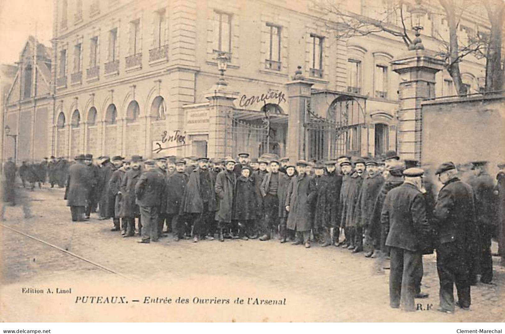 PUTEAUX - Entrée Des Ouvriers De L'Arsenal - Très Bon état - Puteaux