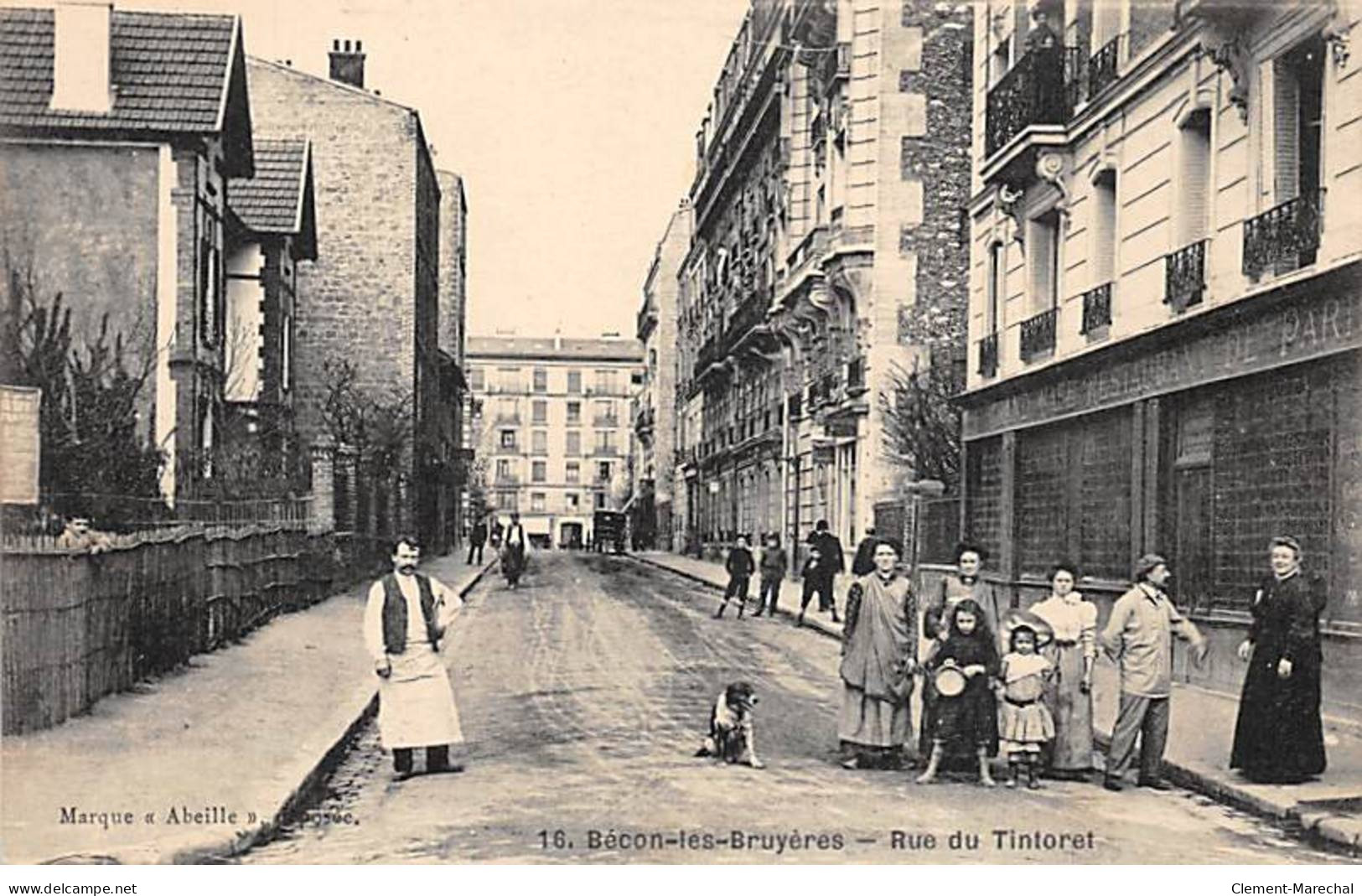 BECON LES BRUYERES - Rue Du Tintoret - Très Bon état - Autres & Non Classés