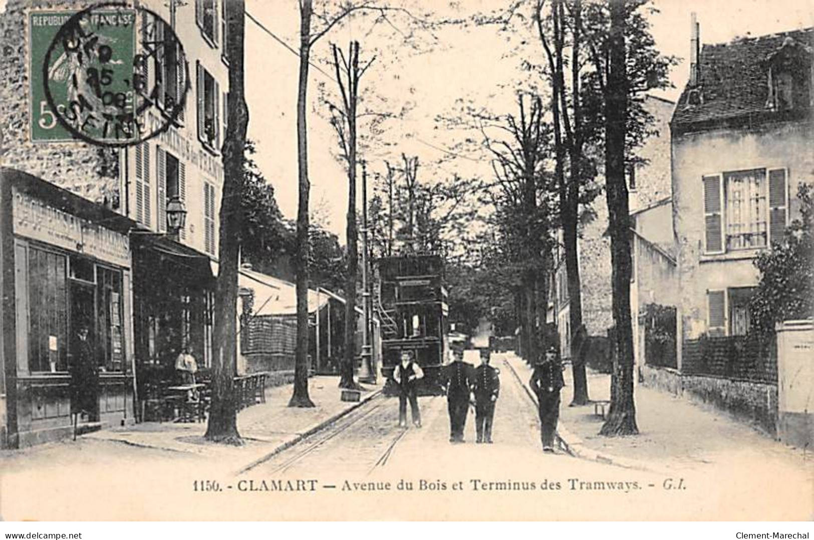 CLAMART - Avenue Du Bois Et Terminus Des Tramways - Très Bon état - Clamart