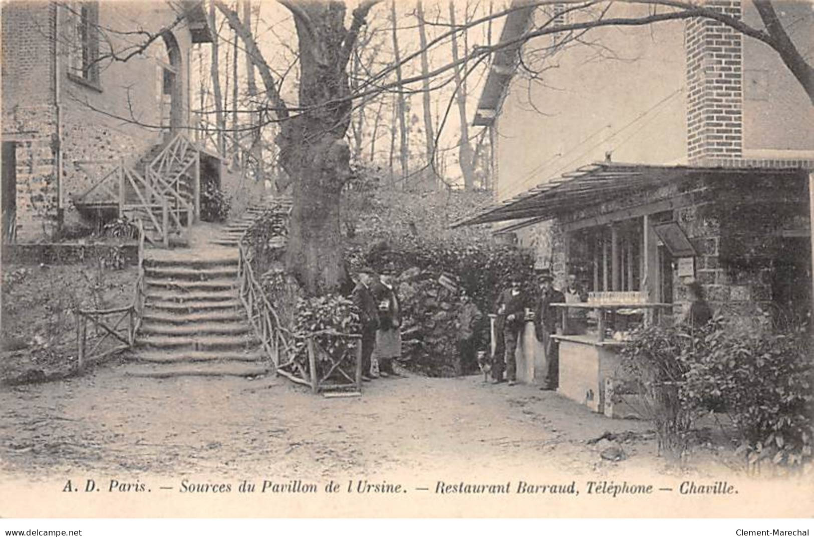 CHAVILLE - Sources Du Pavillon De L'Ursine - Restaurand Barraud - Très Bon état - Chaville