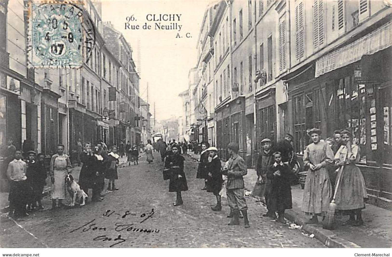 CLICHY - Rue De Neuilly - état - Clichy