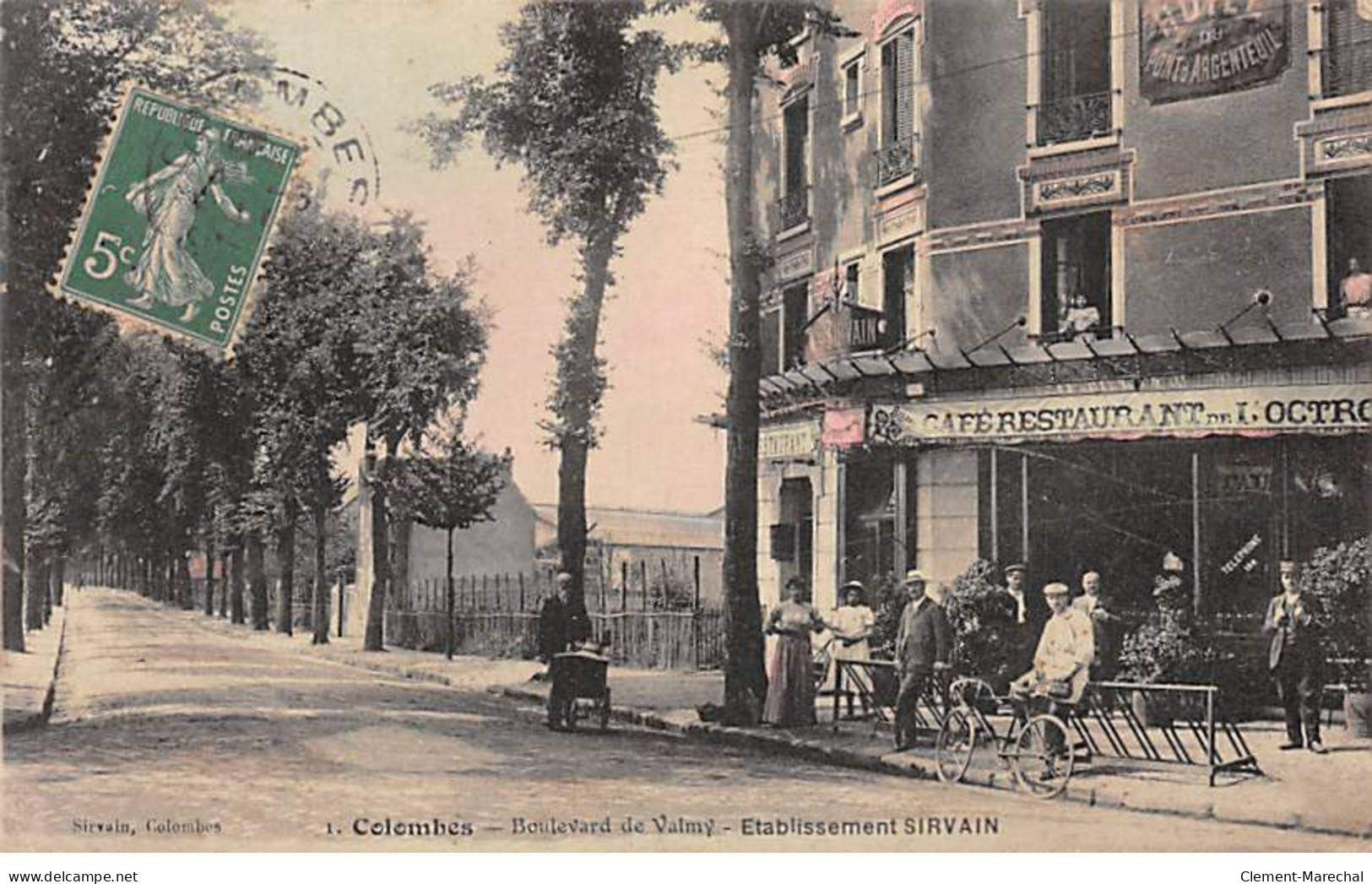 COLOMBES - Boulevard De Valmy - Etablissement Sirvain - état - Colombes