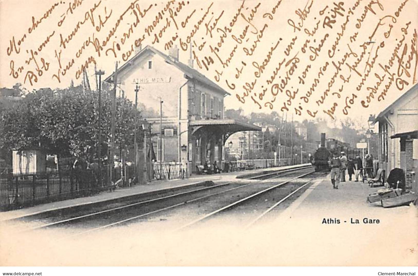 ATHIS - La Gare - Très Bon état - Athis Mons